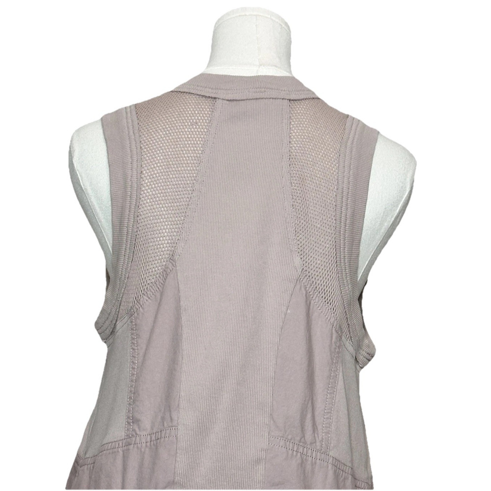 Daily Practice Trek Utility Dusty Purple Cotton Racerback Mesh Mini Dress Small - Picture 8 of 12